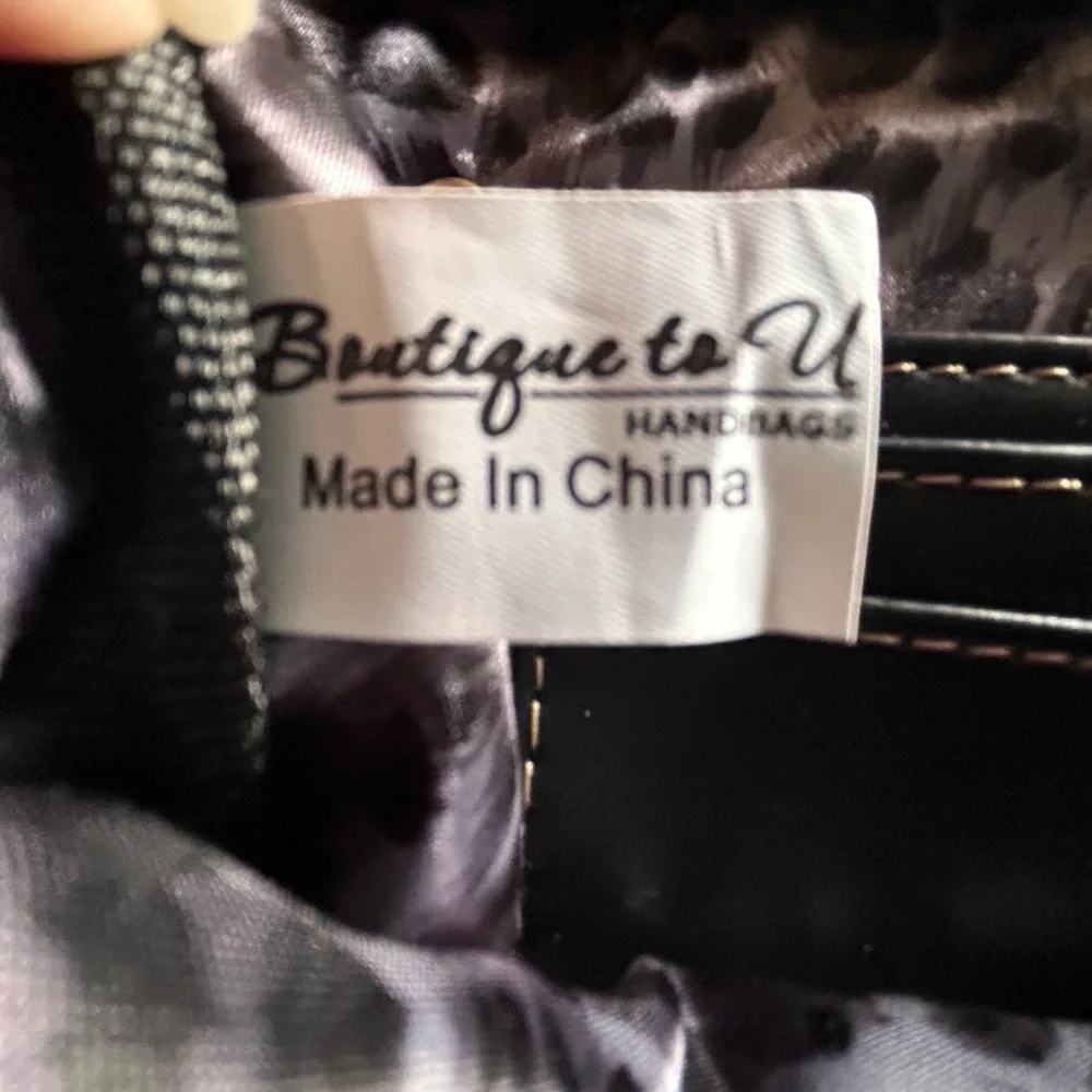 EUC Black Quilted Chain Bag - Picture 9 of 10